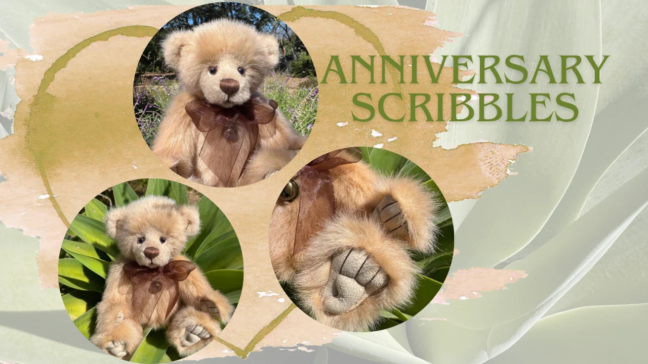 Anniversary Scribbles – A Limited Edition Treasure from the 2025 Charlie Bears Collection