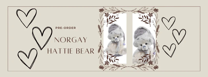 Norgay Hattie Bear Available for Preorder – Only 2!