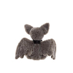 Plush bat toy on a white background