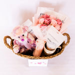 Holly Love Basket - Plush Teddies LLCPlush Teddies LLC