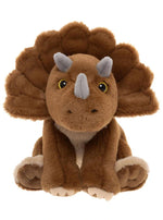 Triceratops 5 Inch Stuffed Animal – Charlie Bears Cuddle Cub