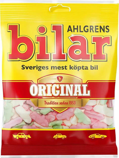 Ahlgrens Bilar Original Swedish Candy – 125g