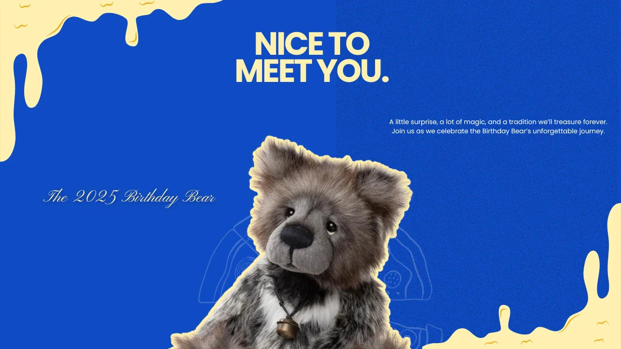 The Accidental Magic Behind the Very First Charlie Bears Birthday Bear