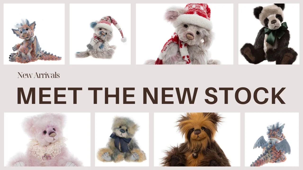 New Charlie Bears Have Arrived at Plush Teddies – Including Limited Mohair Editions