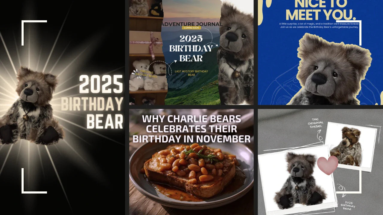 Charlie Bears Birthday Bear: Complete Story Series