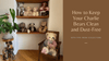 How to Keep Your Charlie Bears from Plush Teddies Clean and Dust-Free: With tips from collectors